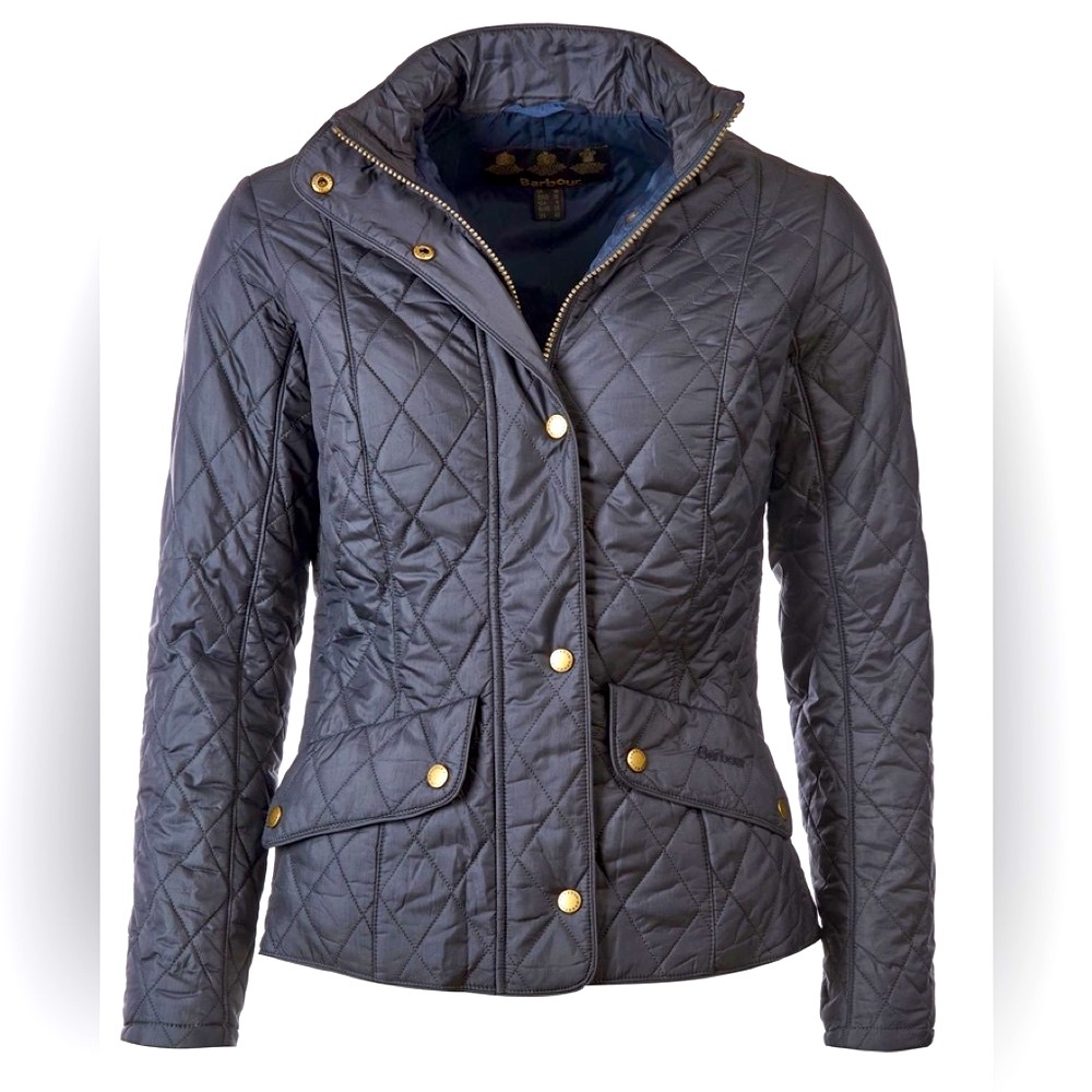 Barbour Flyweight Calvary Quilted Jacket size USA 4